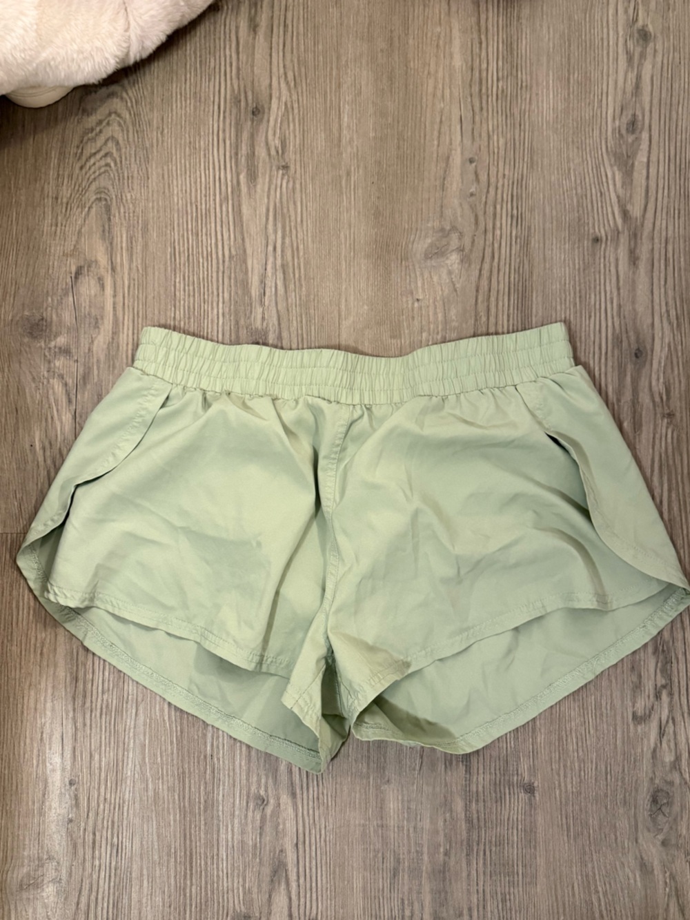 Altar'd State Sage Green Athletic Shorts